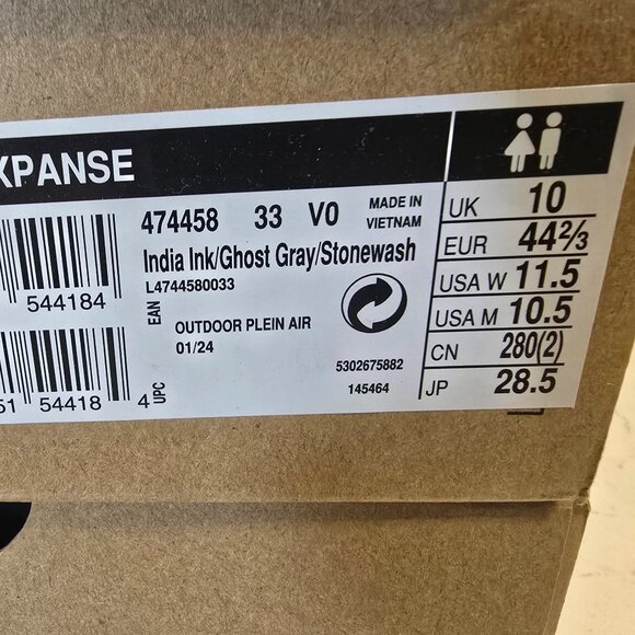 SALOMON SportsStyle Sneakers XT-6 EXPANSE L47445800 India Ink Mens 10.5 NEW - Picture 9 of 13